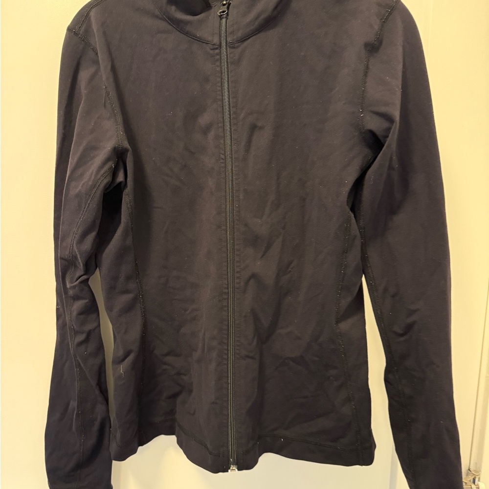Black Full-Zip Jacket song “off the wall” SNG large